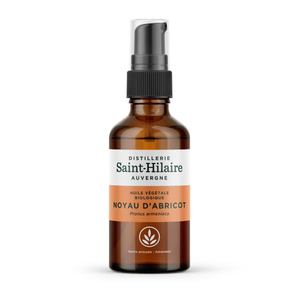 Huile végétale de noyau d'abricot bio - 1
