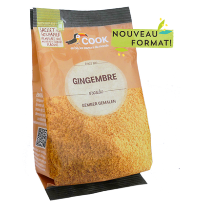 EOL Gingembre moulu bio (sachet économique) - 1