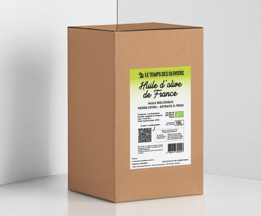 Huile d'olive vierge extra fruitée vert bio - 1