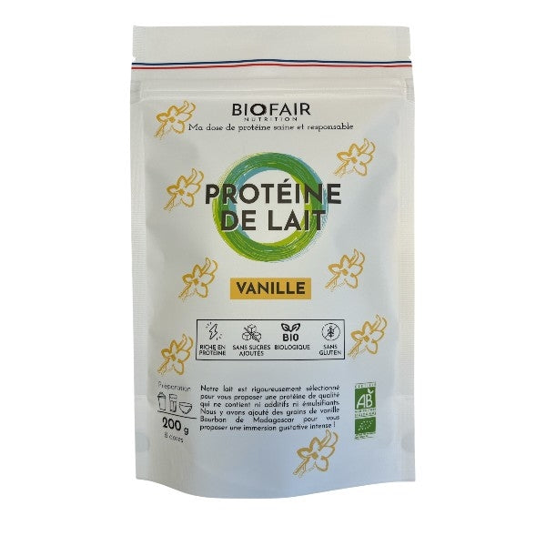 Protéine de lait bio vanille - 1